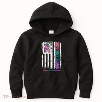 Thyroid Cancer Support Squad Thyroid Cancer Awareness Kids Hoodie thumb 0