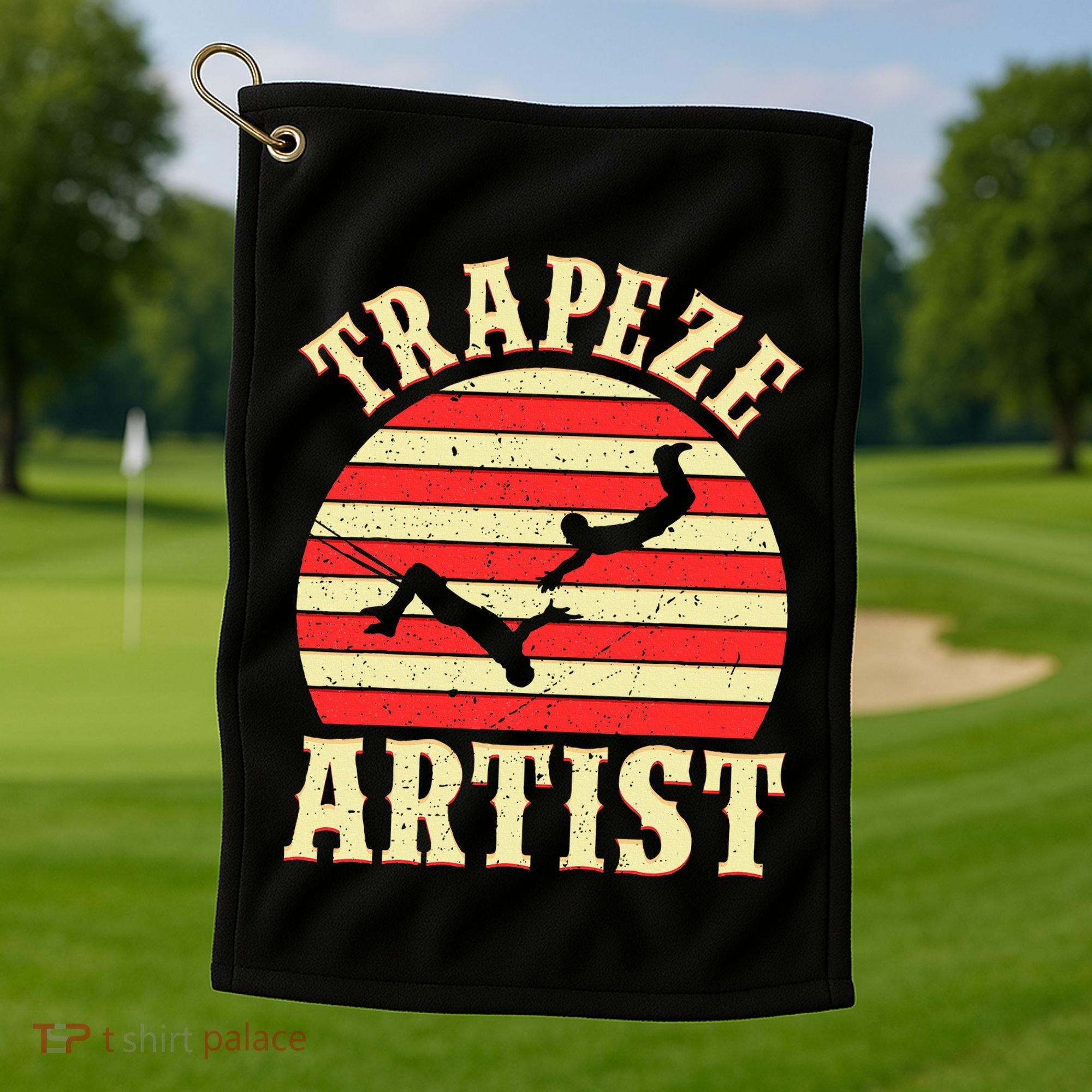 Trapeze Circus S Trapeze Artist Costume Golf Towel
