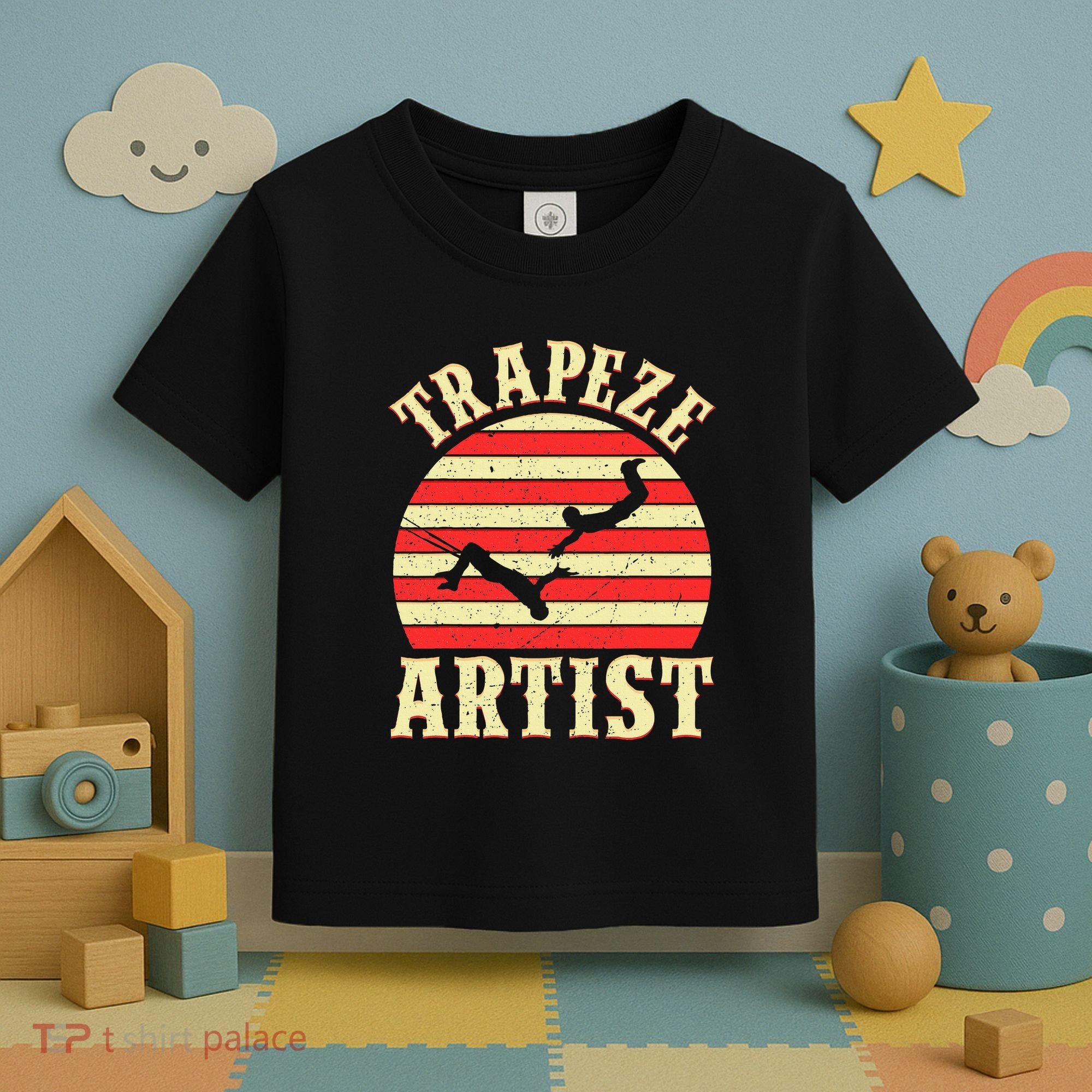 Trapeze Circus S Trapeze Artist Costume Toddler T-Shirt