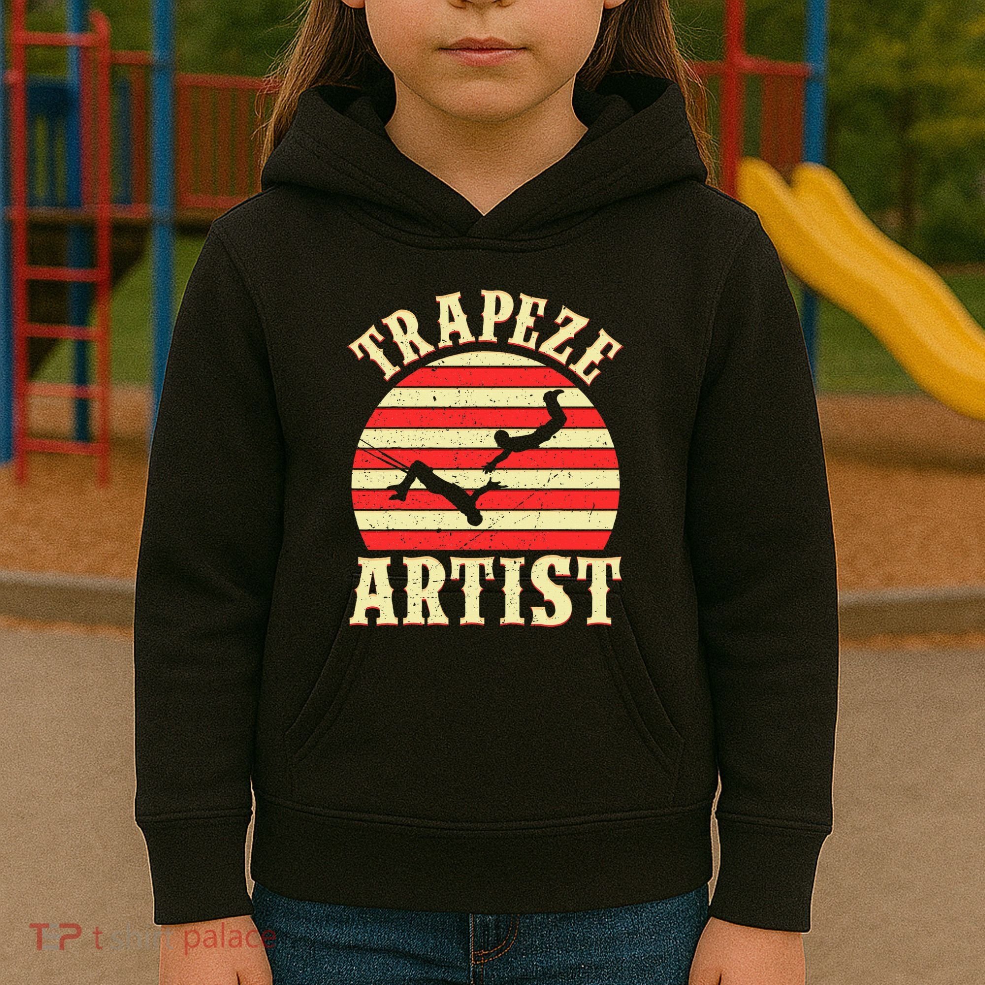 Trapeze Circus S Trapeze Artist Costume Kids Hoodie