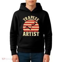 Trapeze Circus S Trapeze Artist Costume Kids Hoodie thumb 4