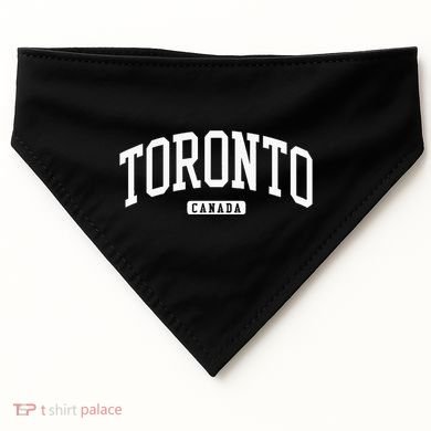 Toronto Canada Style USA-Made Doggie Bandana
