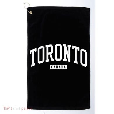 Toronto Canada Style Golf Towel