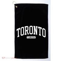 Toronto Canada Style Golf Towel thumb 0