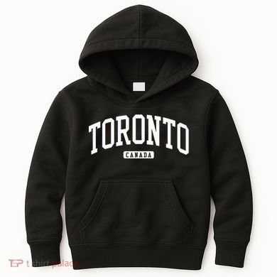 Toronto Canada Style Kids Hoodie