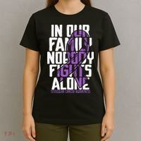 Testicular Cancer Support Family Testicular Cancer Awareness T-Shirt thumb 4