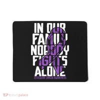 Testicular Cancer Support Family Testicular Cancer Awareness Mousepad thumb 0