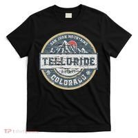 Telluride Colorado San Juan Rocky Mountains Skiing T-Shirt thumb 0