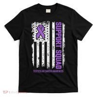 Testicular Cancer Support Squad Testicular Cancer Awareness T-Shirt thumb 0