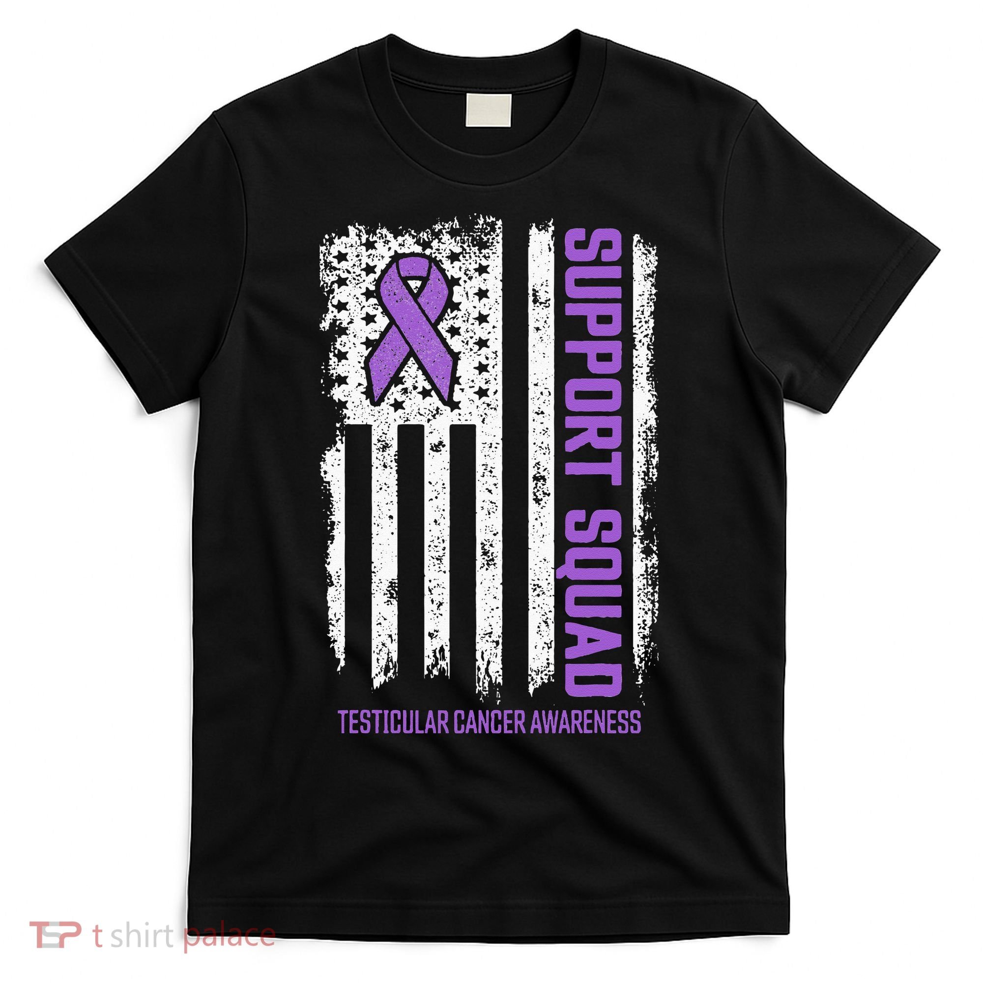 Testicular Cancer Support Squad Testicular Cancer Awareness T-Shirt
