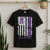 Testicular Cancer Support Squad Testicular Cancer Awareness T-Shirt thumb 2
