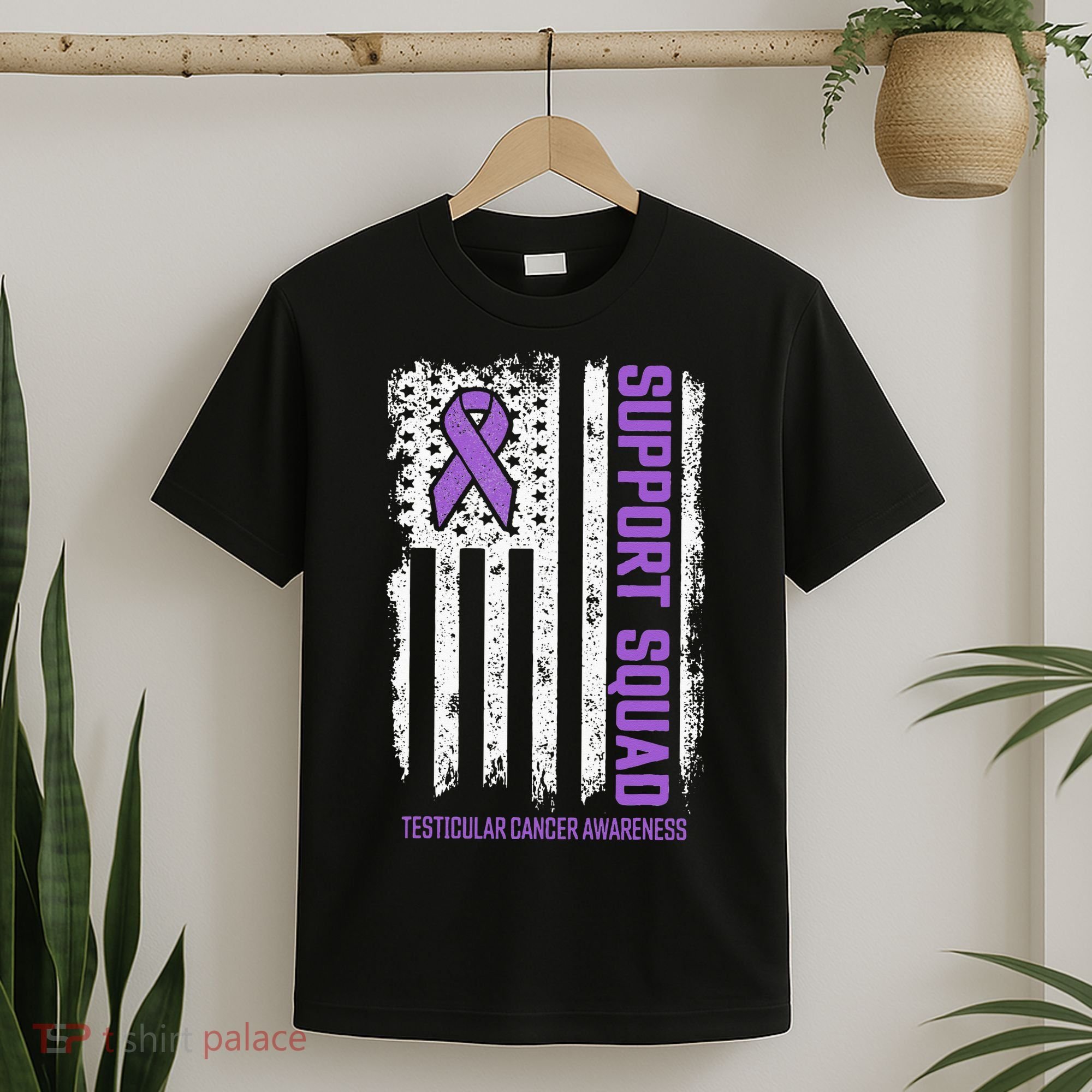 Testicular Cancer Support Squad Testicular Cancer Awareness T-Shirt