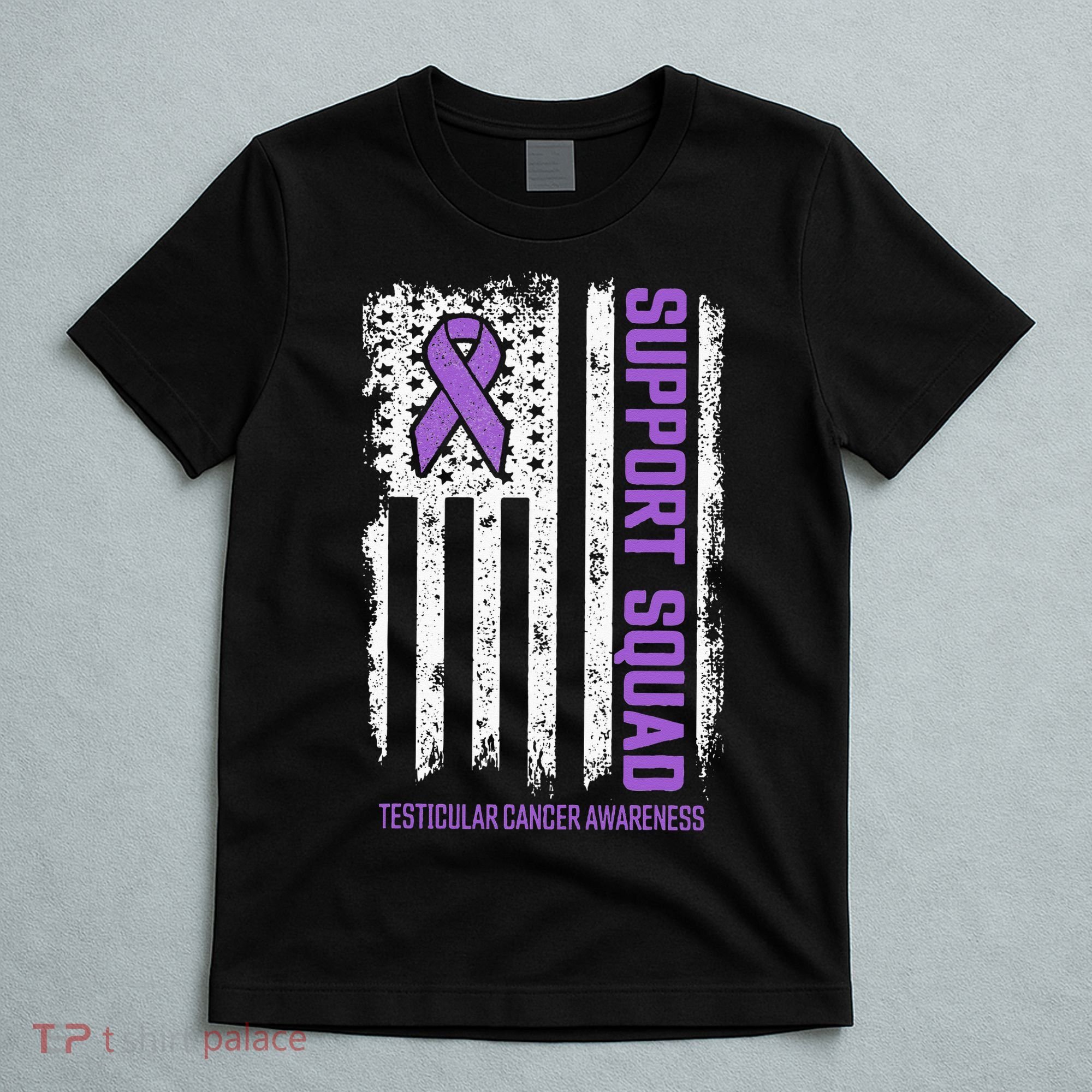 Testicular Cancer Support Squad Testicular Cancer Awareness T-Shirt