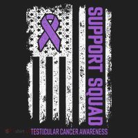 Testicular Cancer Support Squad Testicular Cancer Awareness Beanie thumb 2