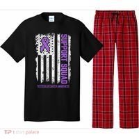Testicular Cancer Support Squad Testicular Cancer Awareness Pajama Set thumb 0