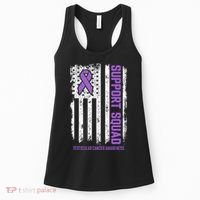Testicular Cancer Support Squad Testicular Cancer Awareness Women's Tank Top thumb 0