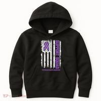 Testicular Cancer Support Squad Testicular Cancer Awareness Kids Hoodie thumb 0
