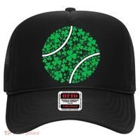Tennis Coach St Patricks Day Tennis Player Gift Hat thumb 0