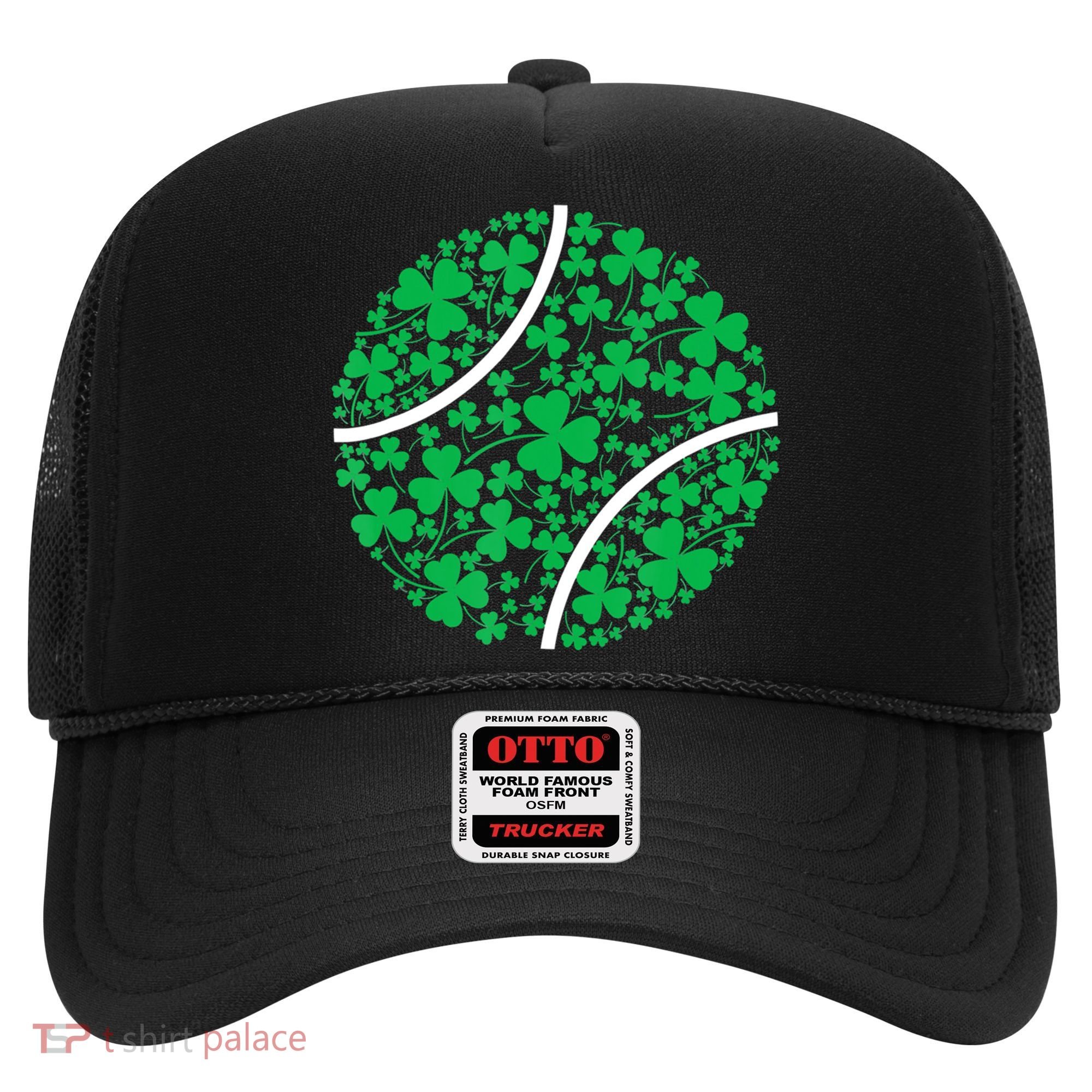 Tennis Coach St Patricks Day Tennis Player Gift Hat