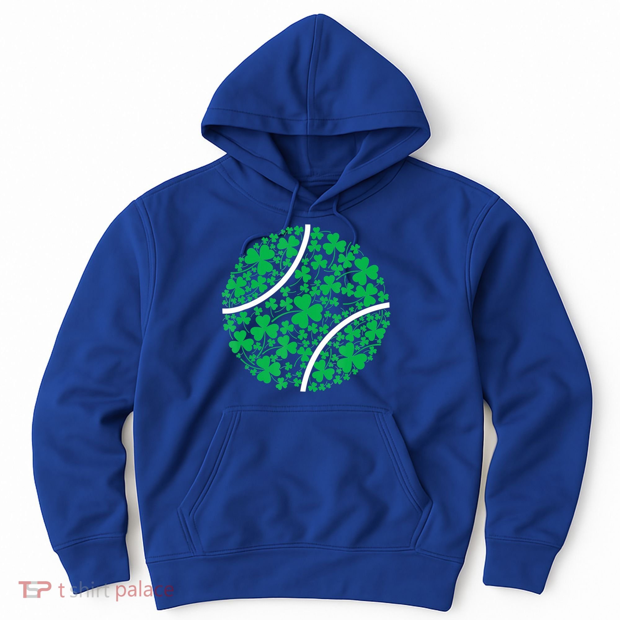Tennis Coach St Patricks Day Tennis Player Gift Hoodie