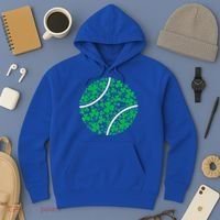 Tennis Coach St Patricks Day Tennis Player Gift Hoodie thumb 3