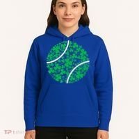 Tennis Coach St Patricks Day Tennis Player Gift Hoodie thumb 5