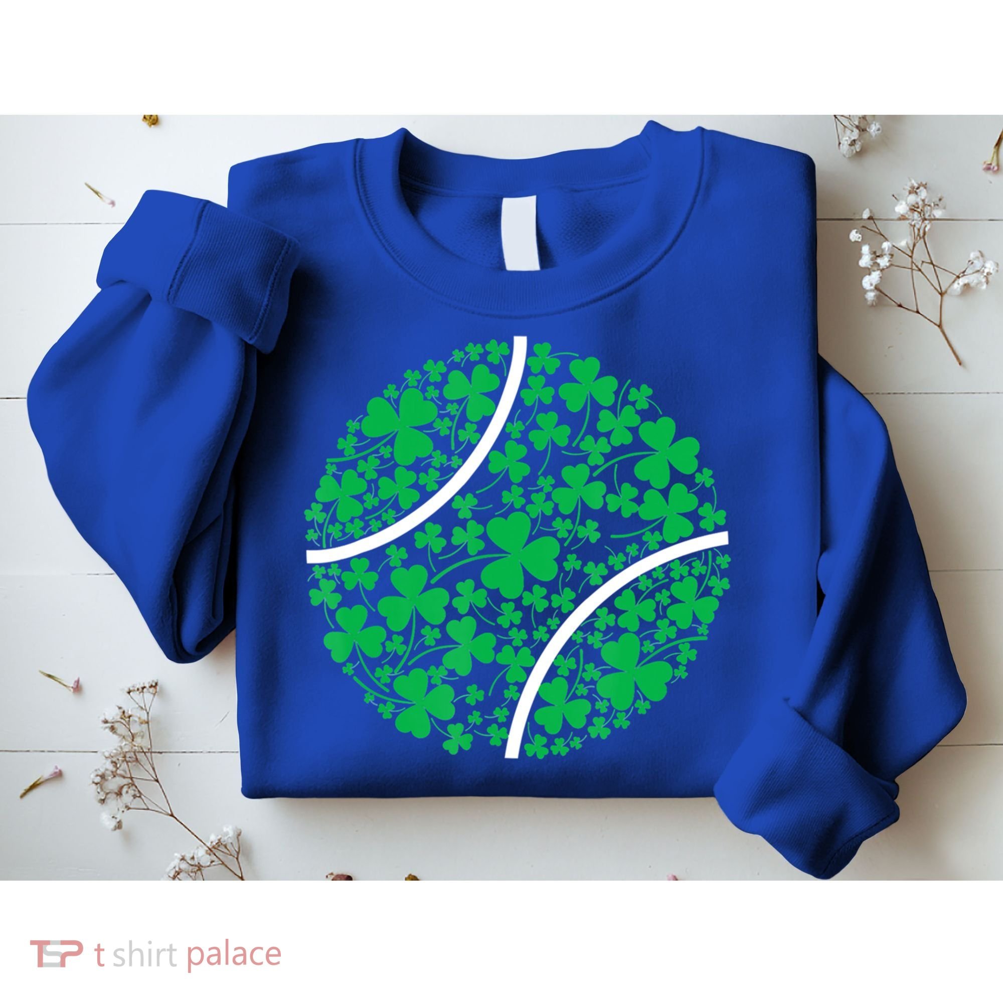 Tennis Coach St Patricks Day Tennis Player Gift Sweatshirt