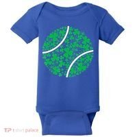 Tennis Coach St Patricks Day Tennis Player Gift Baby Bodysuit thumb 0