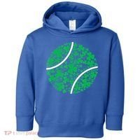 Tennis Coach St Patricks Day Tennis Player Gift Toddler Hoodie thumb 0