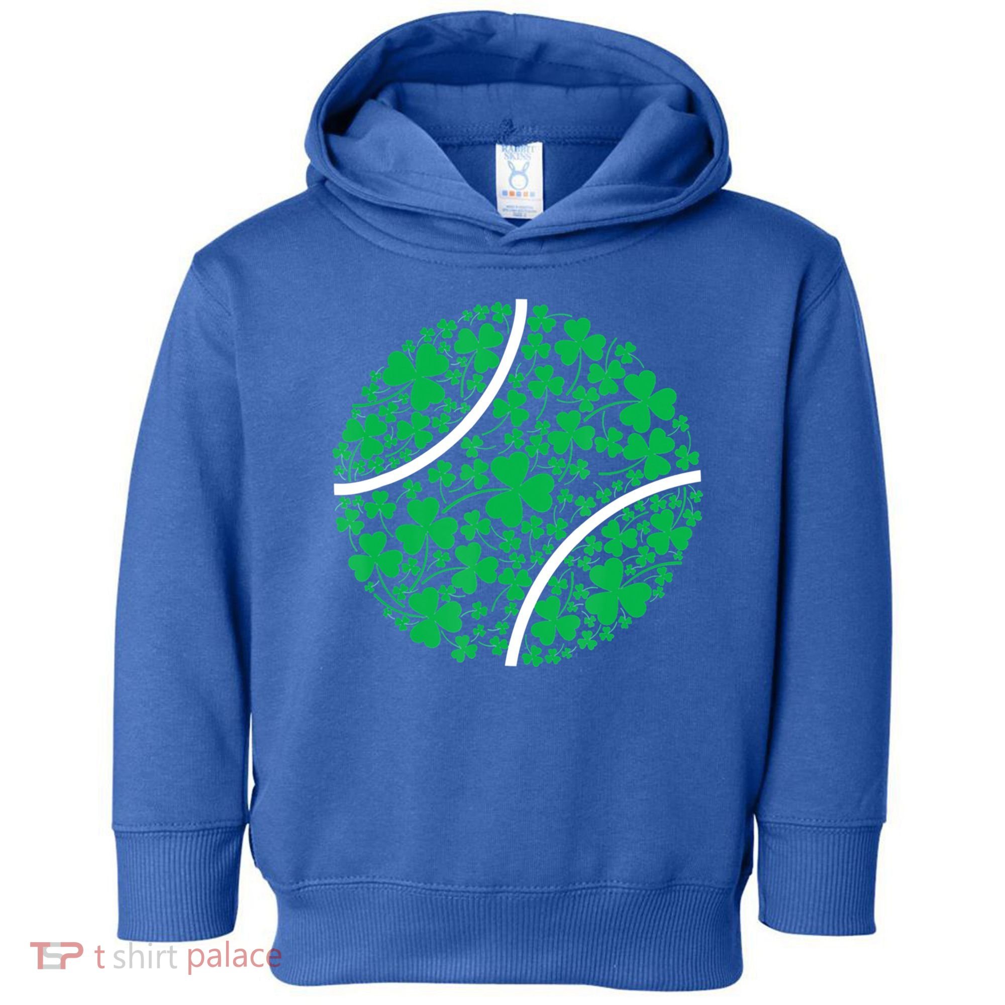 Tennis Coach St Patricks Day Tennis Player Gift Toddler Hoodie