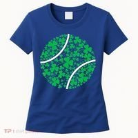 Tennis Coach St Patricks Day Tennis Player Gift Women's T-Shirt thumb 0
