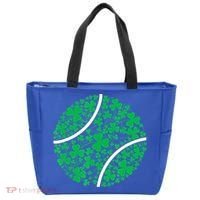 Tennis Coach St Patricks Day Tennis Player Gift Tote Bag thumb 0