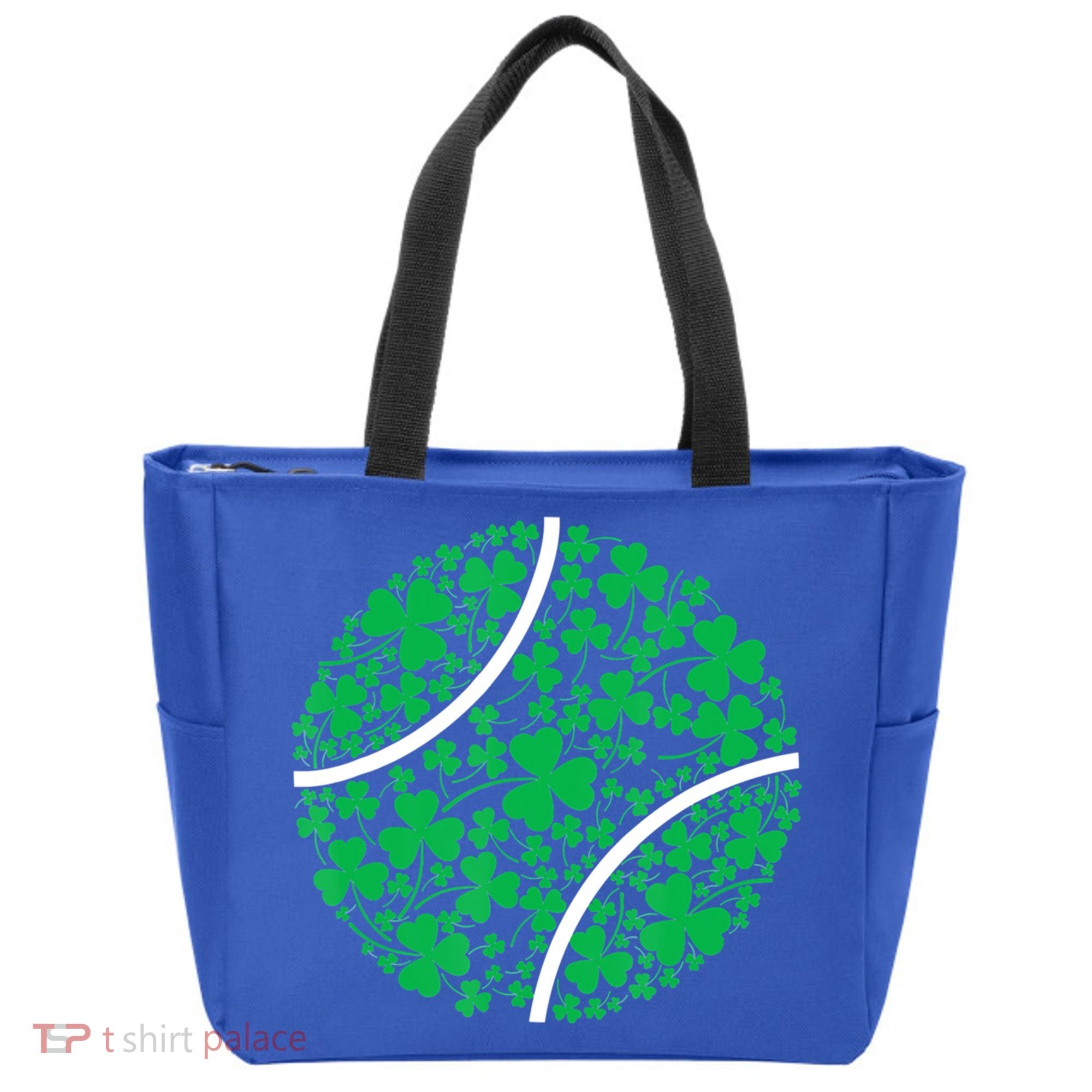 Tennis Coach St Patricks Day Tennis Player Gift Tote Bag