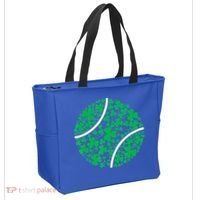 Tennis Coach St Patricks Day Tennis Player Gift Tote Bag thumb 2