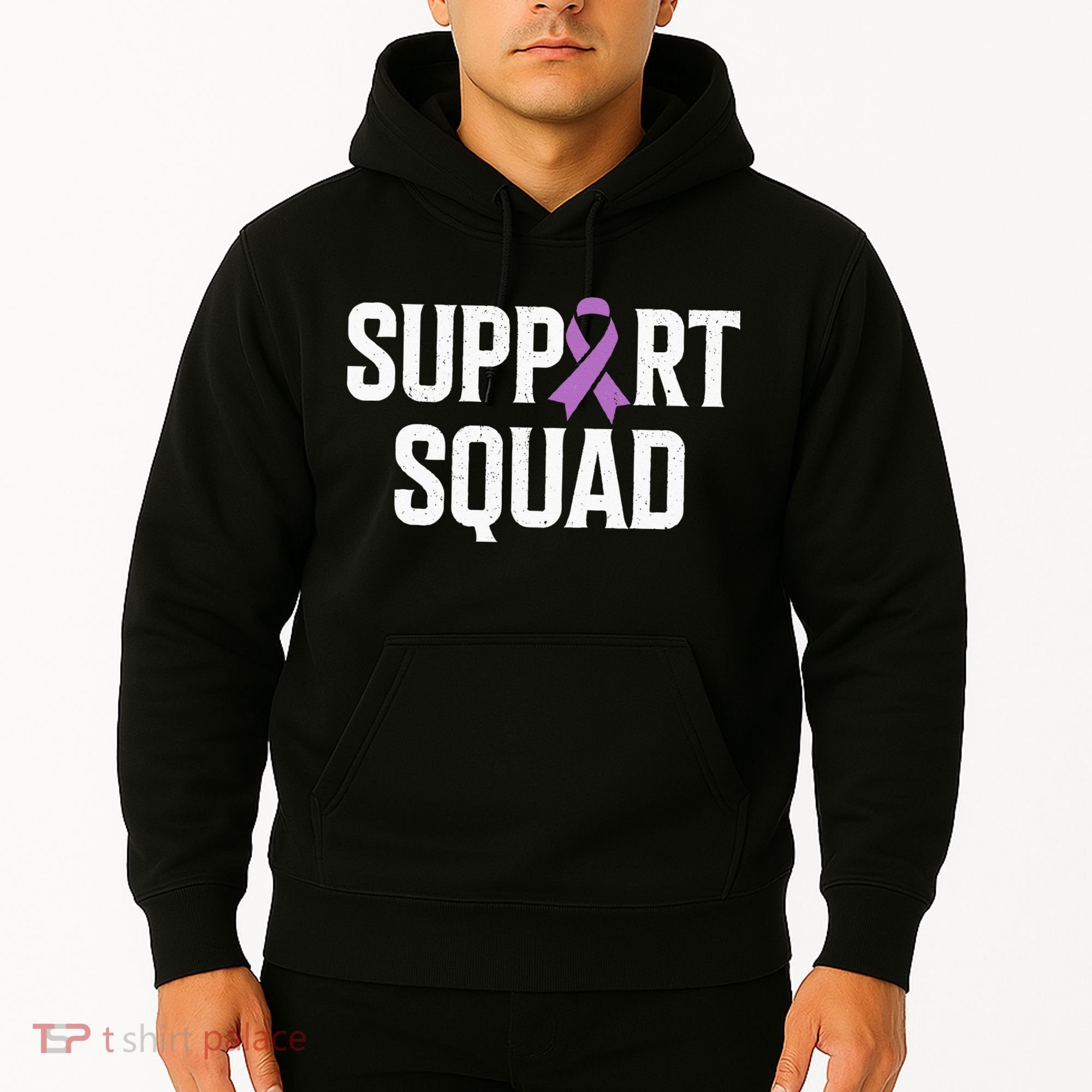 Testicular Cancer Support Squad Testicular Cancer Awareness Hoodie