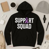 Testicular Cancer Support Squad Testicular Cancer Awareness Hoodie thumb 3