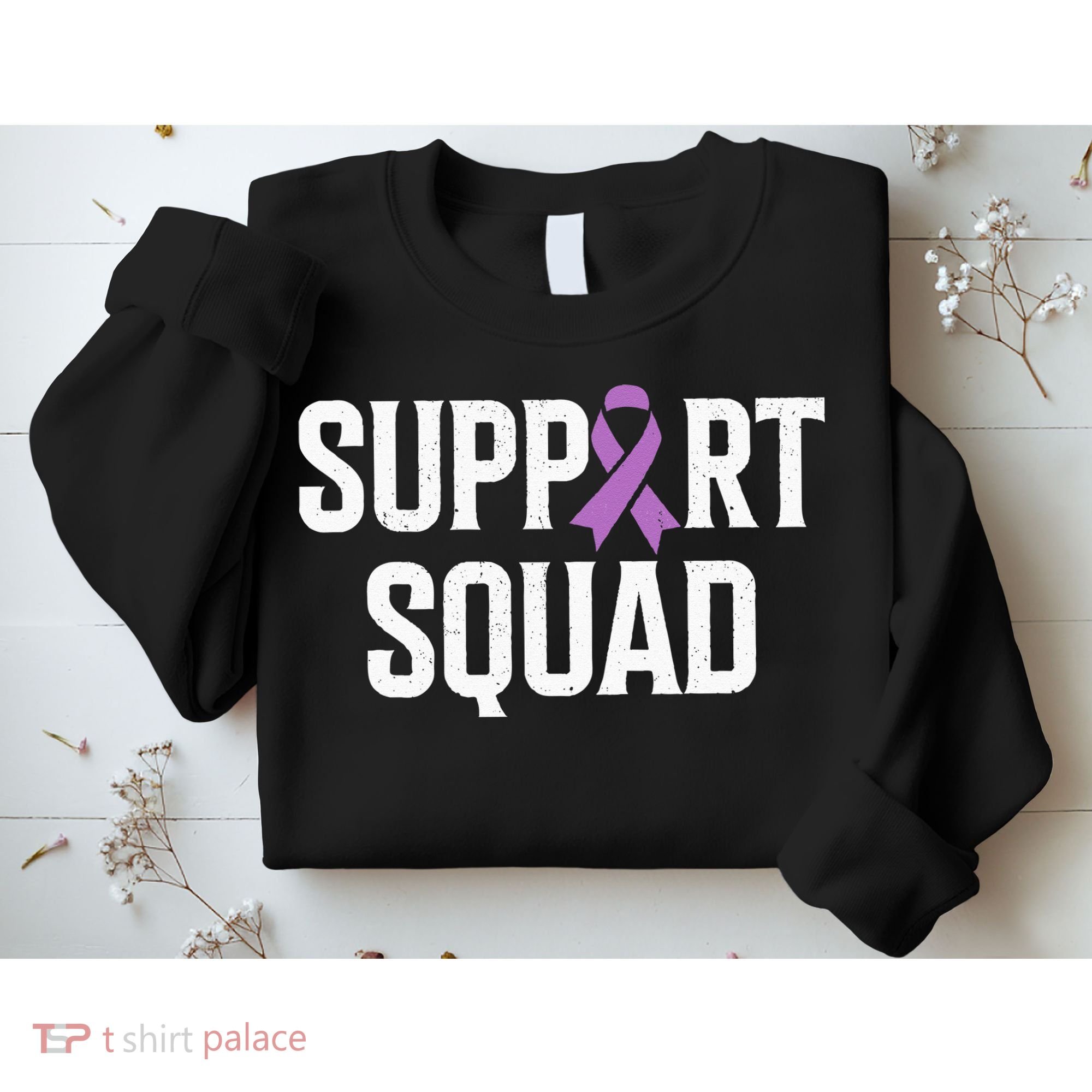 Testicular Cancer Support Squad Testicular Cancer Awareness Sweatshirt