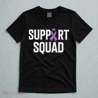 Testicular Cancer Support Squad Testicular Cancer Awareness T-Shirt thumb 5