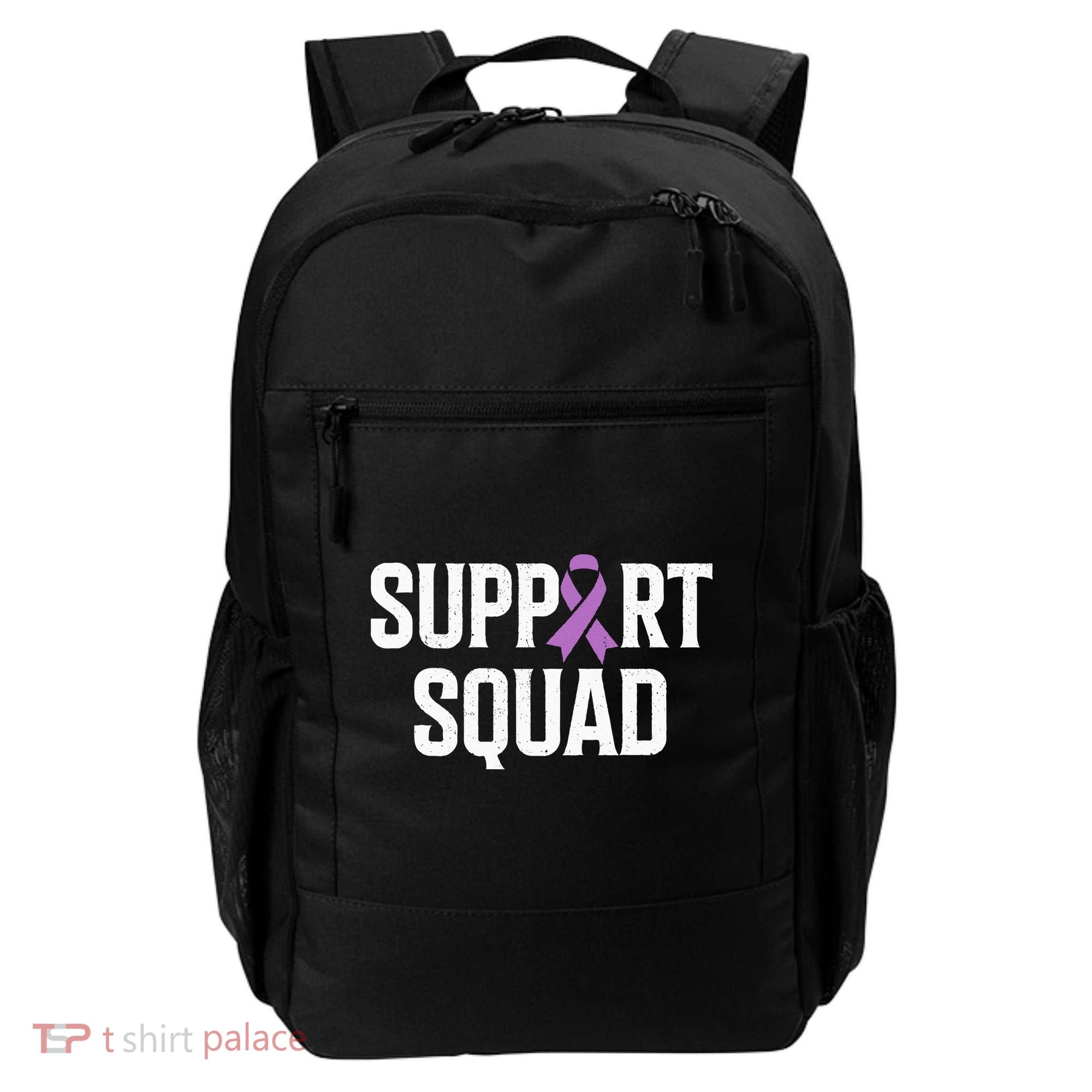 Testicular Cancer Support Squad Testicular Cancer Awareness Backpack