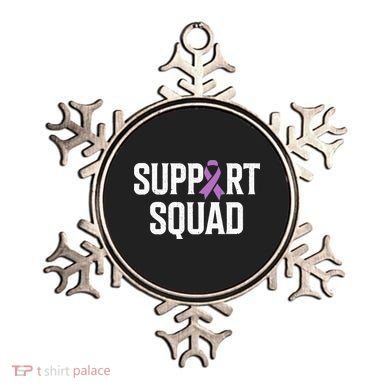 Testicular Cancer Support Squad Testicular Cancer Awareness Ornament