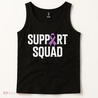 Testicular Cancer Support Squad Testicular Cancer Awareness Tank Top thumb 2