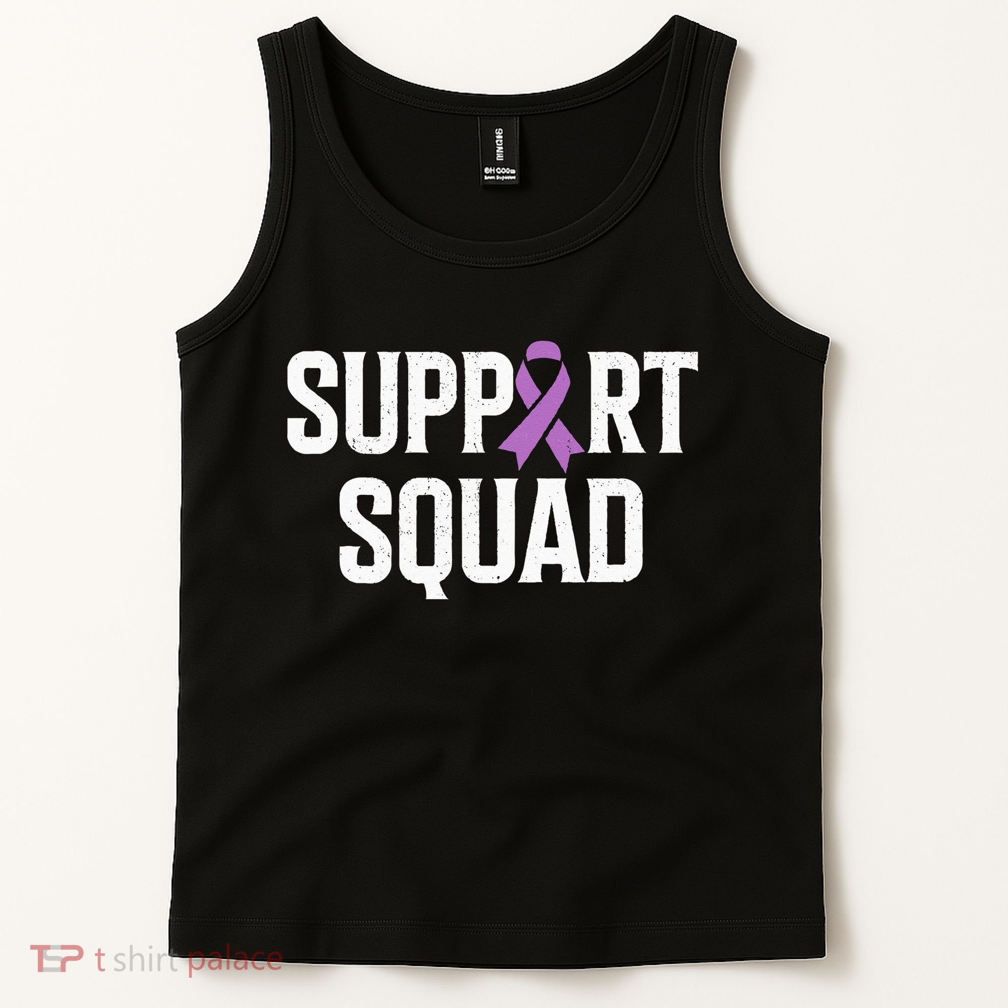 Testicular Cancer Support Squad Testicular Cancer Awareness Tank Top