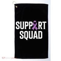Testicular Cancer Support Squad Testicular Cancer Awareness Golf Towel thumb 0
