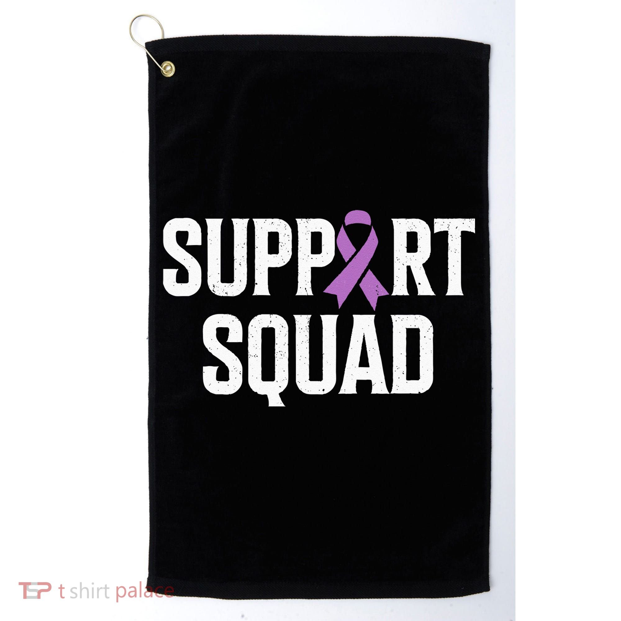 Testicular Cancer Support Squad Testicular Cancer Awareness Golf Towel