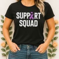 Testicular Cancer Support Squad Testicular Cancer Awareness Women's T-Shirt thumb 2