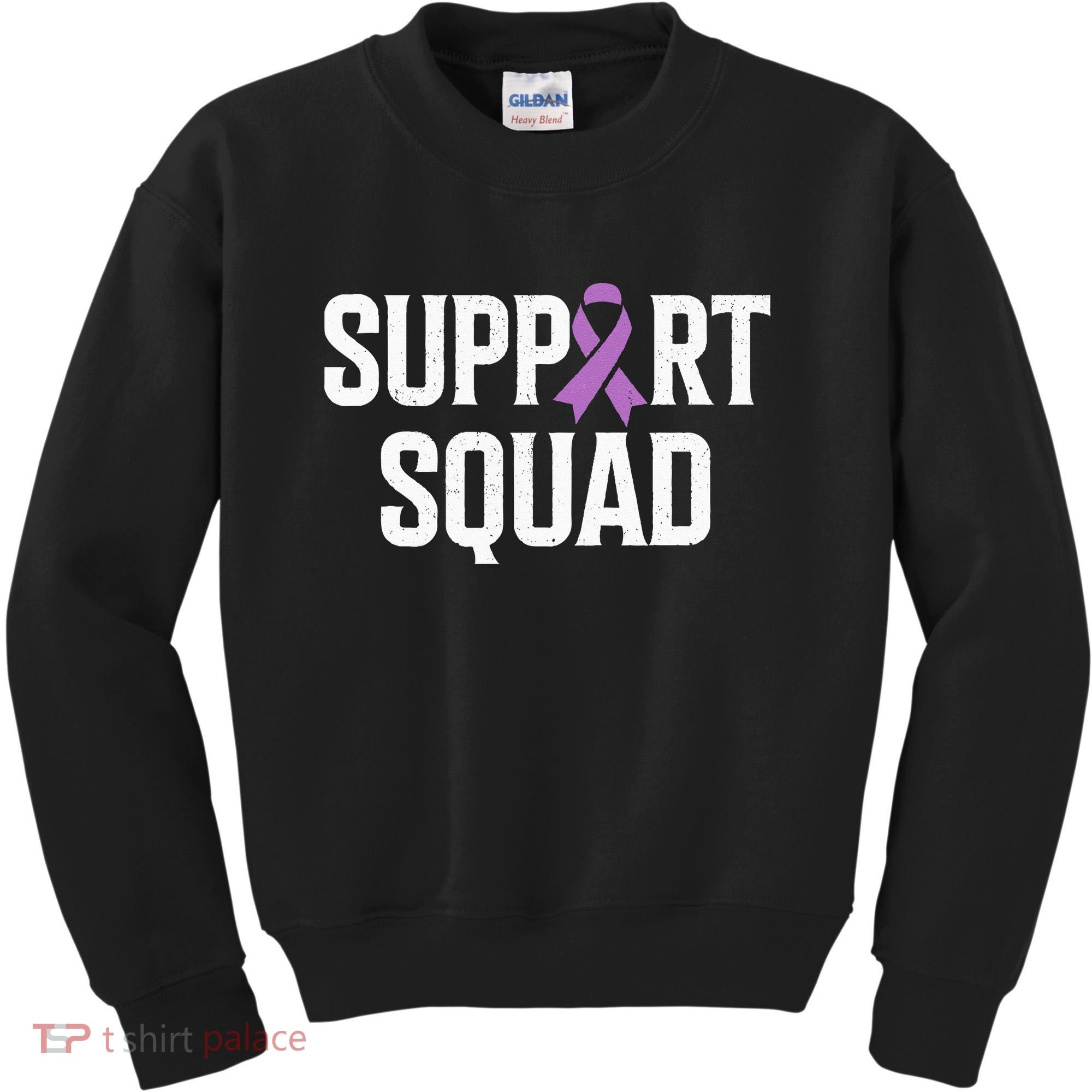 Testicular Cancer Support Squad Testicular Cancer Awareness Kids Sweatshirt