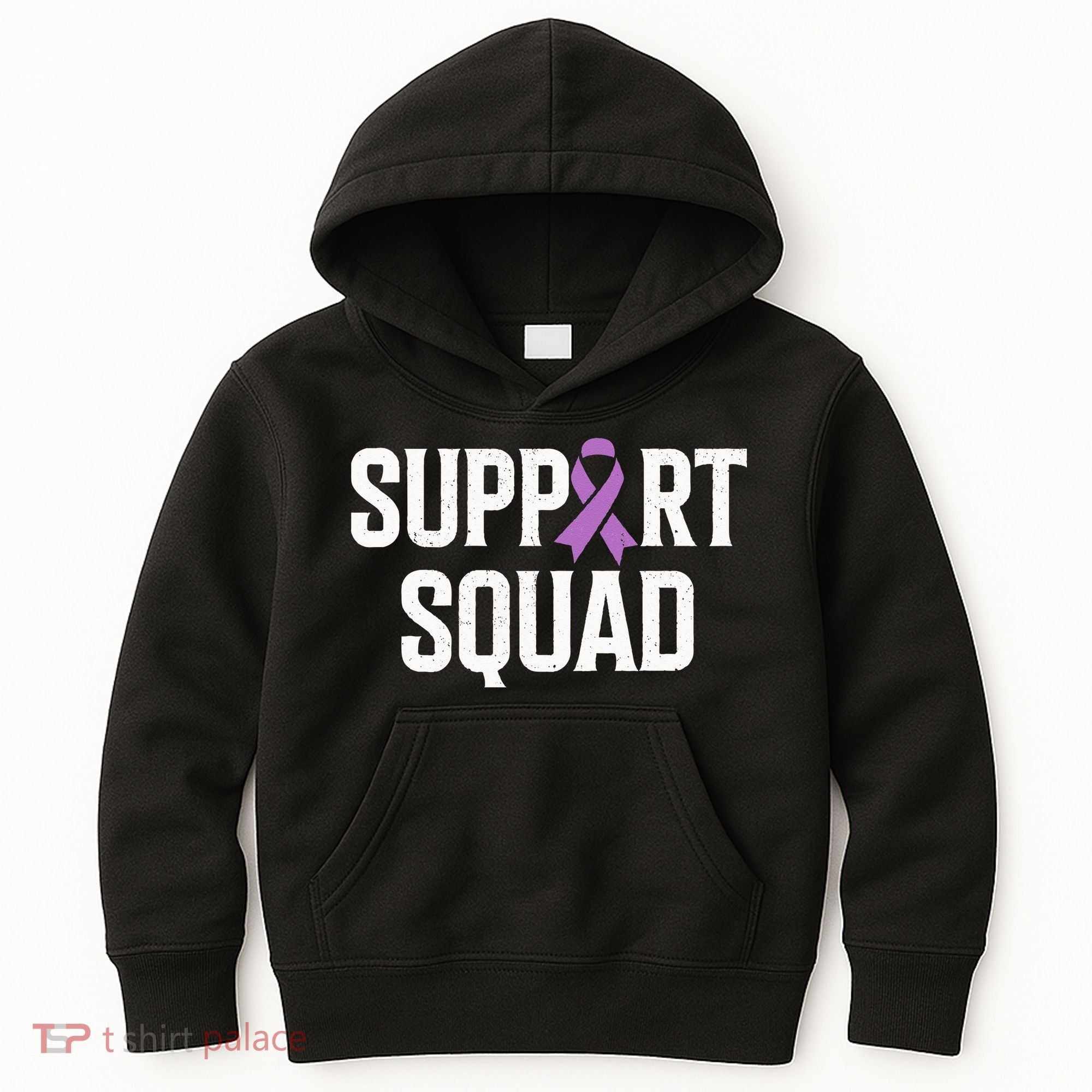 Testicular Cancer Support Squad Testicular Cancer Awareness Kids Hoodie