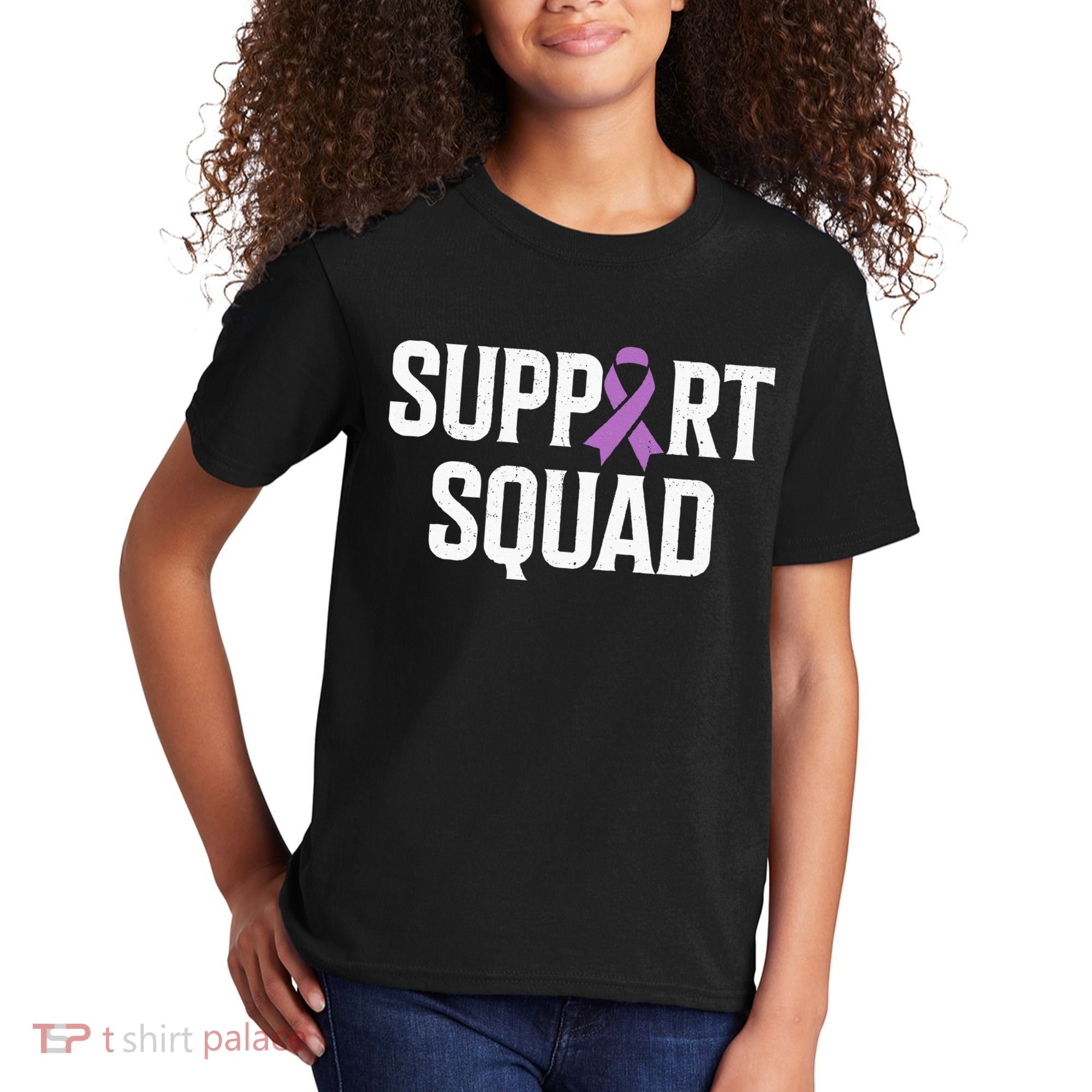 Testicular Cancer Support Squad Testicular Cancer Awareness Kids T-Shirt