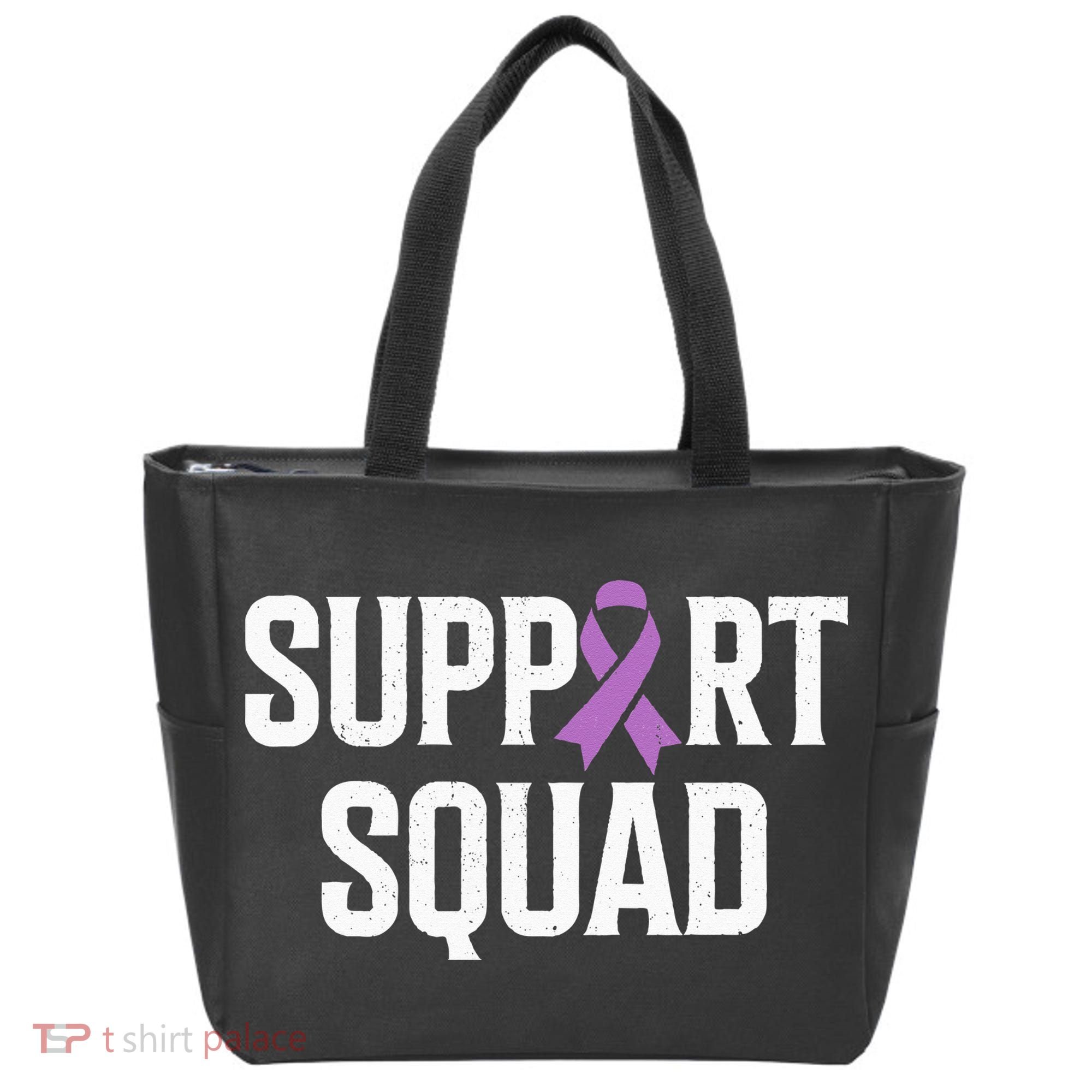 Testicular Cancer Support Squad Testicular Cancer Awareness Tote Bag