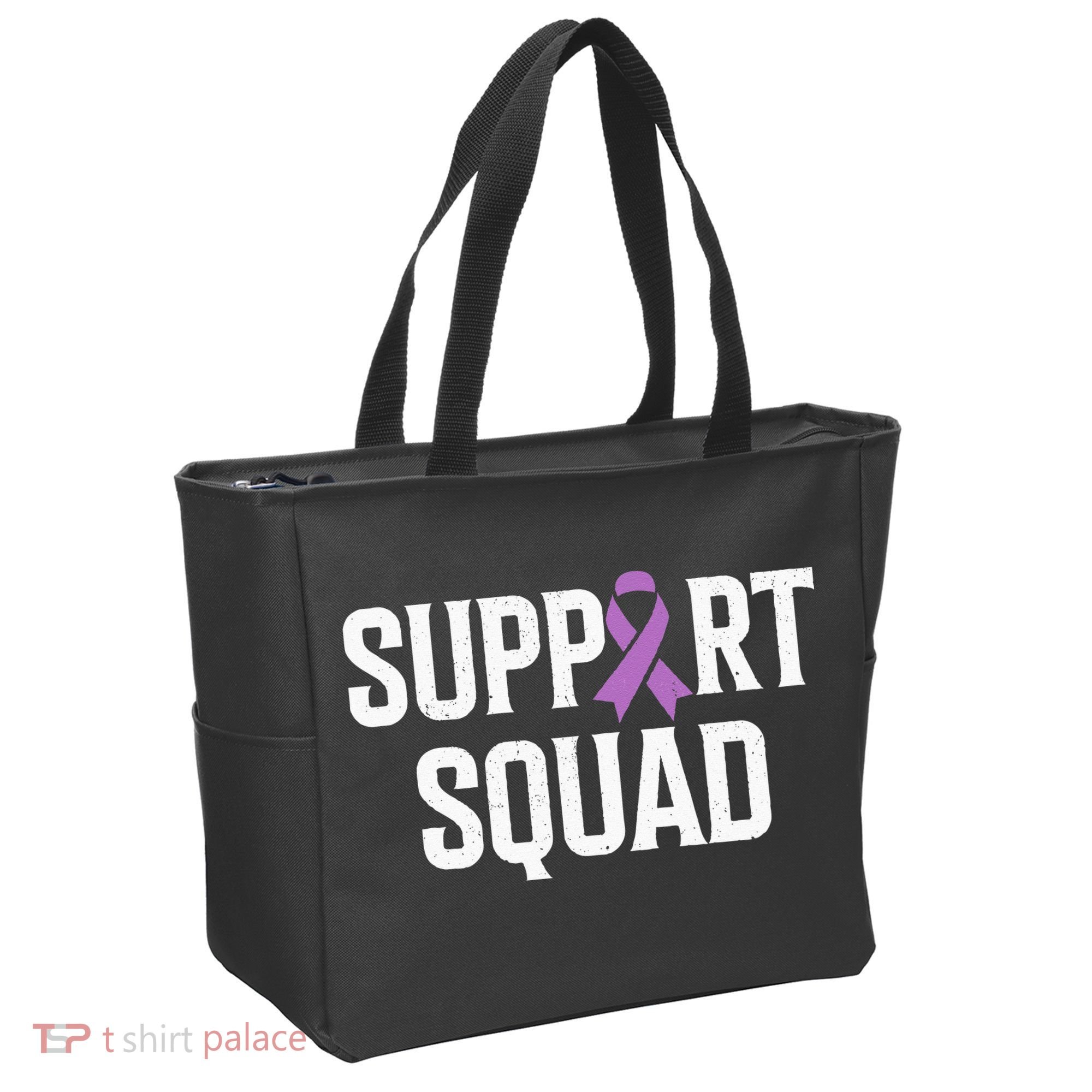 Testicular Cancer Support Squad Testicular Cancer Awareness Tote Bag